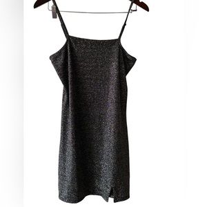 COTTON:ON Mini Party Glitter Spaghetti Strap Dress. Size XS